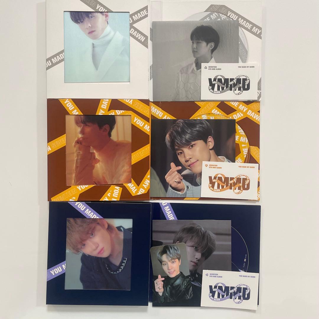 SEVENTEEN 開封済アルバム まとめ売り 一部トレカ付き - メルカリ