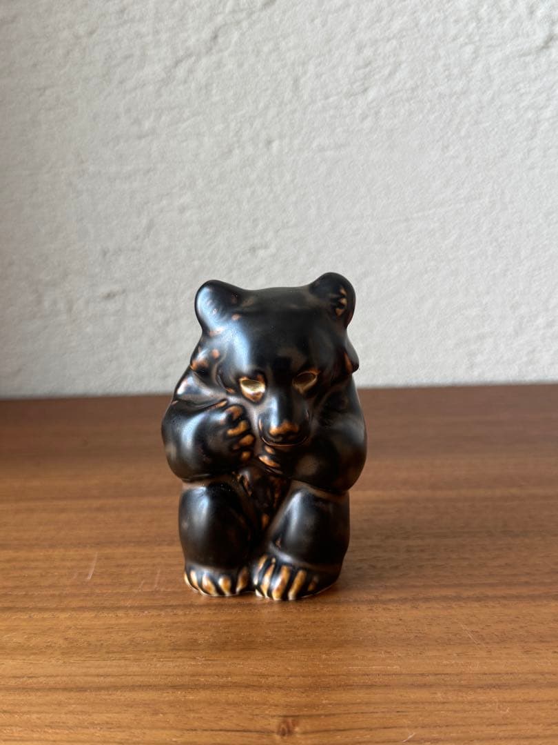 希少 1940年代 ロイヤルコペンハーゲン 子熊 21434 クヌード・キーン