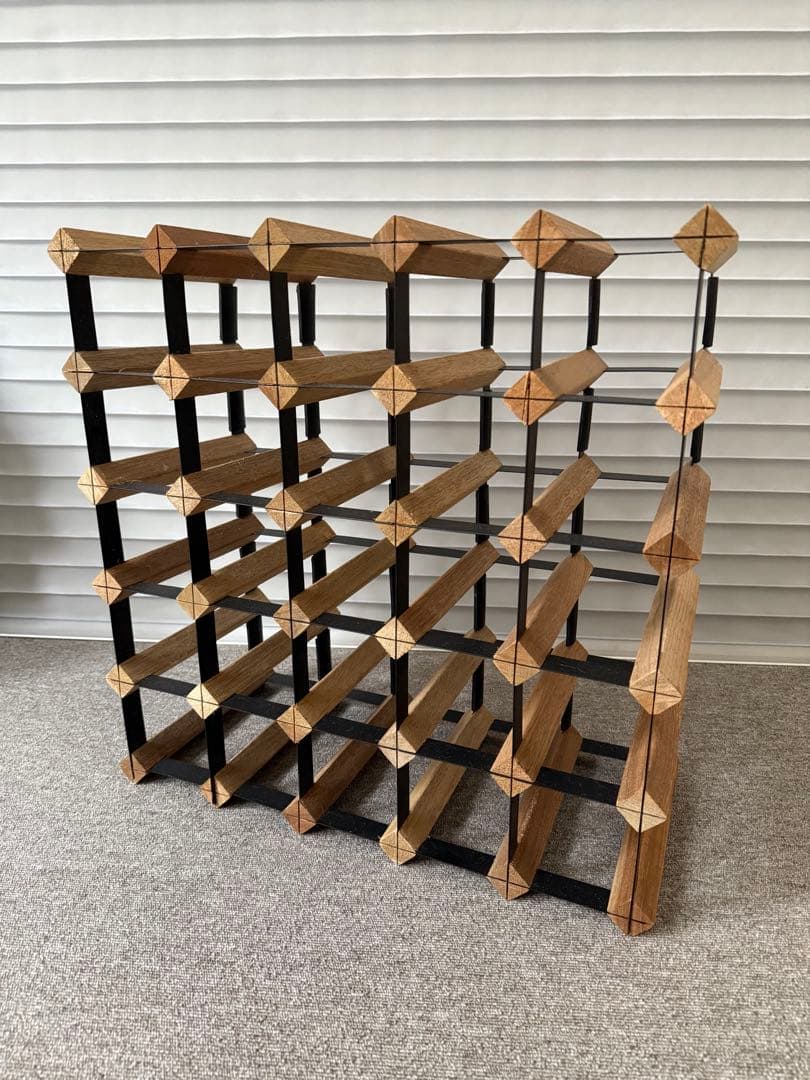 【美品★送料込】アンティーク BORDEX ボルデックス ワインラック 30本用