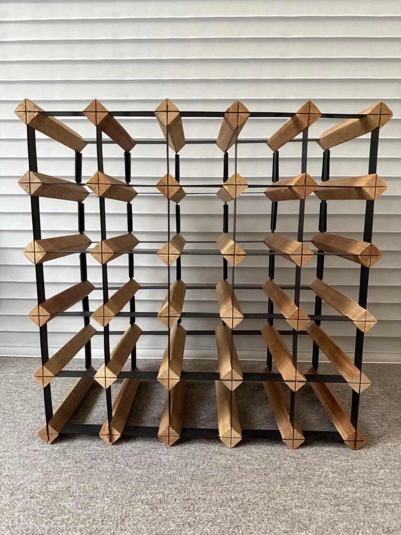 【美品★送料込】アンティーク BORDEX ボルデックス ワインラック 30本用