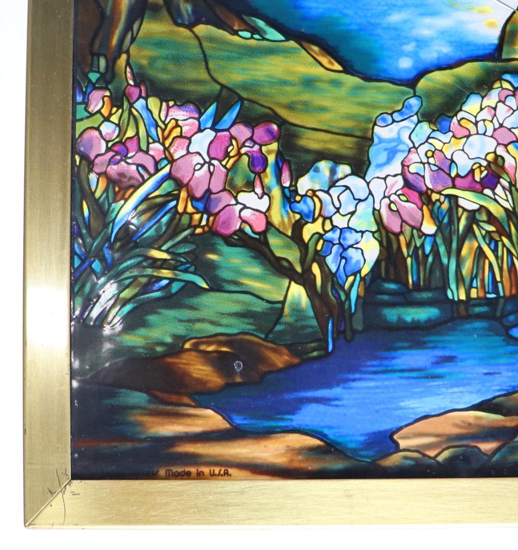 ティファニー ヴィンテージ ステンドグラス 大型 ウェストミンスター
