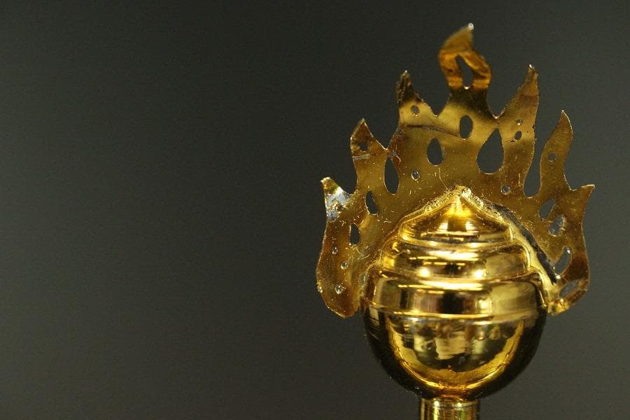 鍍金 宝舟 吉祥飾 置物(ZE411)