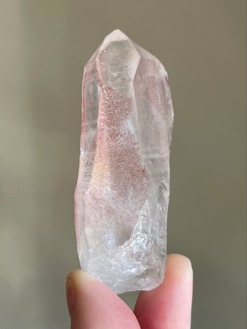 再お値下げ✨ピンクレムリアンシード クリスタル ポイント 大