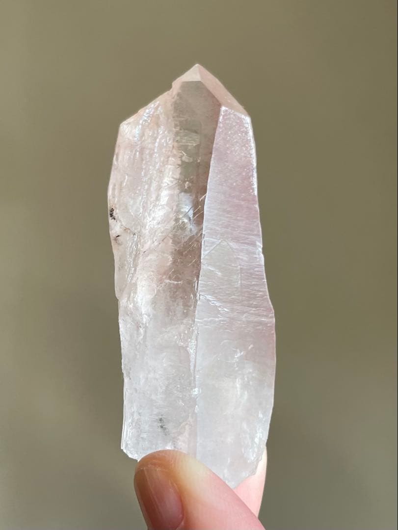 再お値下げ✨ピンクレムリアンシード クリスタル ポイント 大