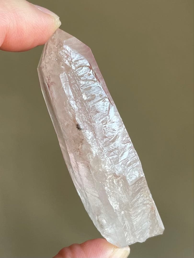 再お値下げ✨ピンクレムリアンシード クリスタル ポイント 大