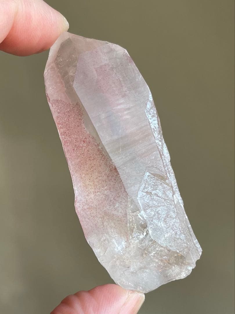 再お値下げ✨ピンクレムリアンシード クリスタル ポイント 大