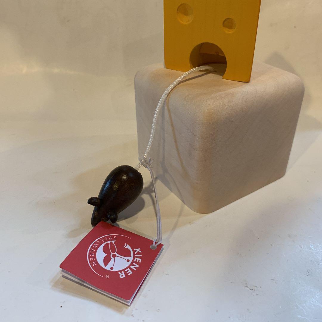 アトリエニキティキ   キーナー社　オルゴール　チーズとネズミ　新品未使用