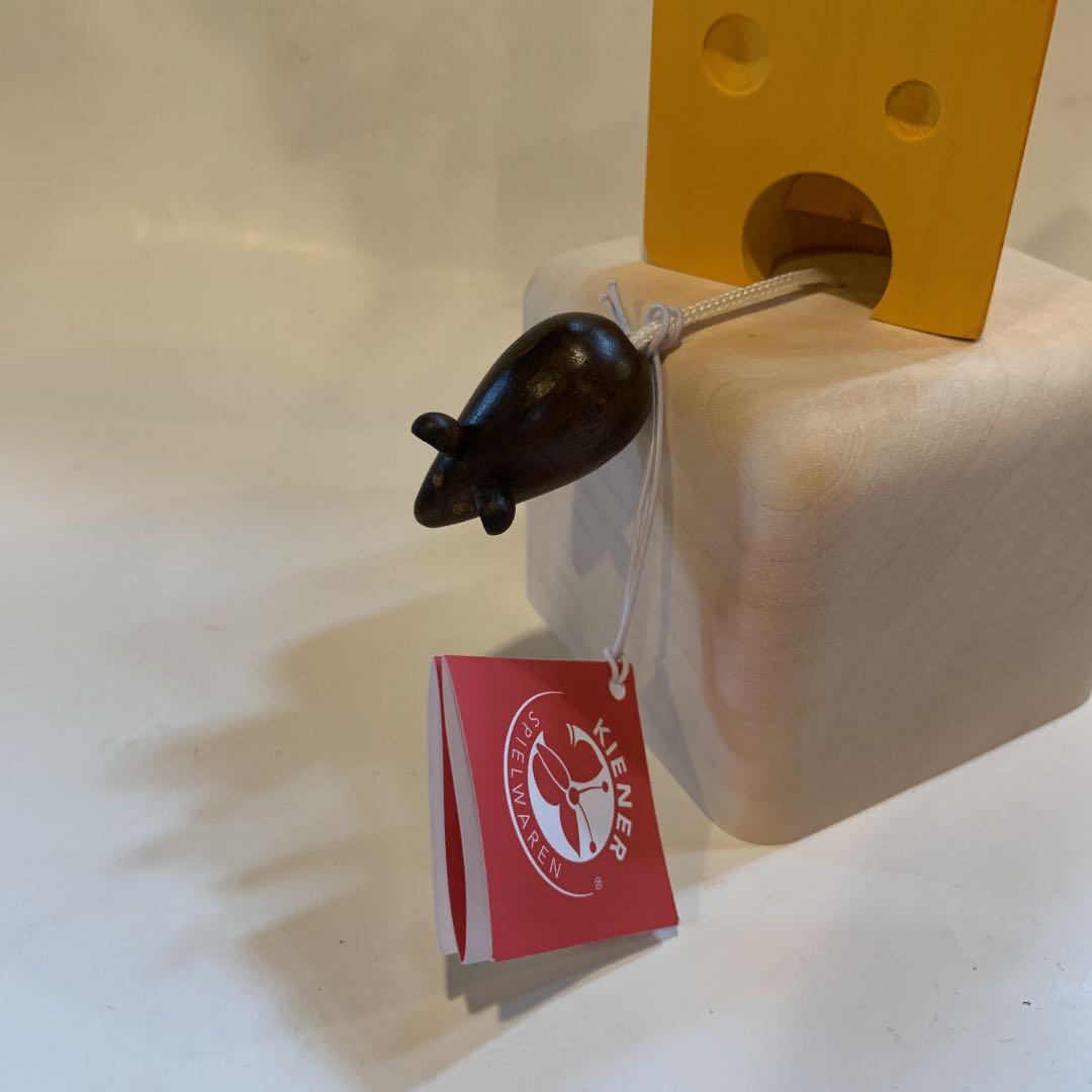 アトリエニキティキ   キーナー社　オルゴール　チーズとネズミ　新品未使用