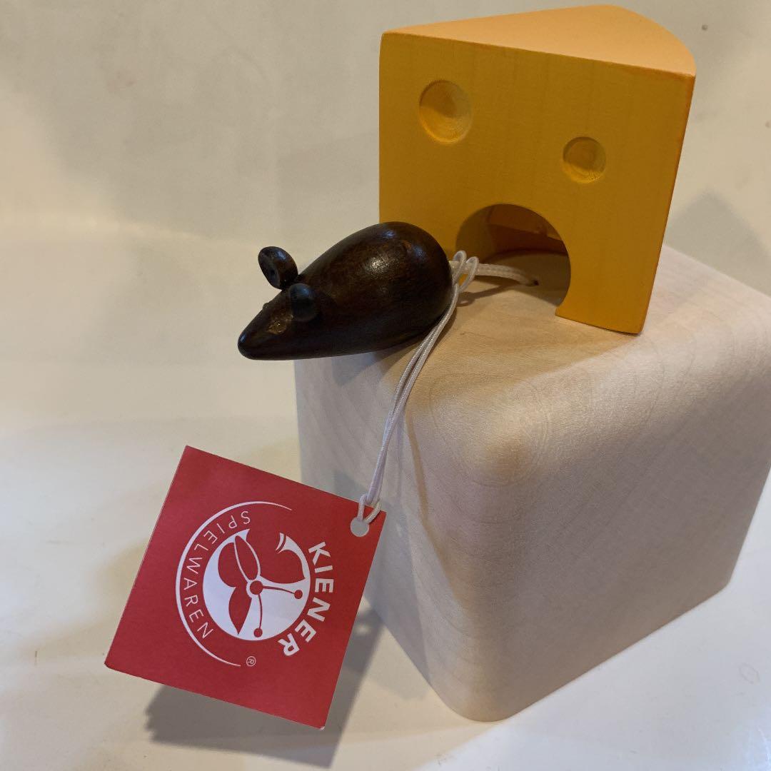 アトリエニキティキ   キーナー社　オルゴール　チーズとネズミ　新品未使用