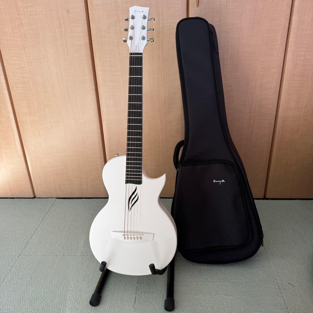 S*n様 Enya Nova Goアコースティックギター ホワイト Enya Nova GO Acoustic Guitar - Terry Carter Music Store