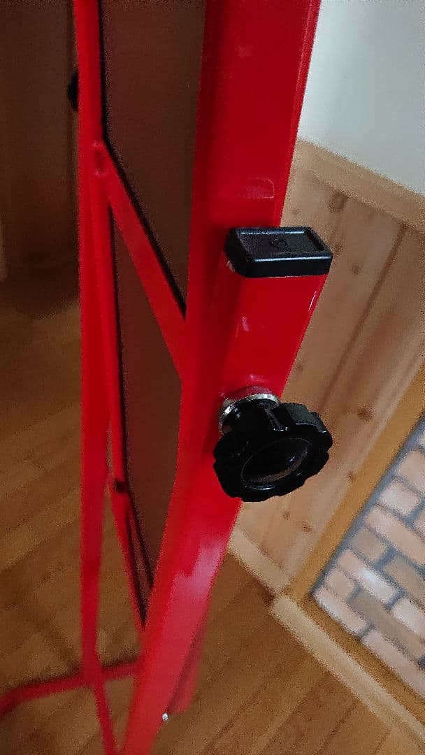 a*4様 80s アイアンフレーム スタンドミラー 姿見レトロポップ　昭和レトロ