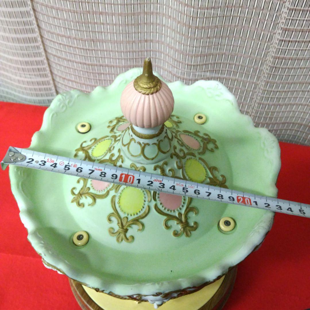 ☆☆☆本日特価！【WACO 陶器製メリーゴーランド ジャンク品】