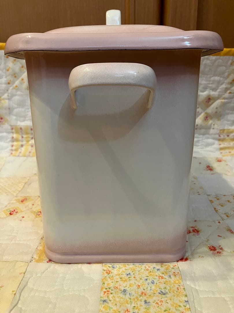 イマン　プリンセスローズ　ボックス缶　ホーロー