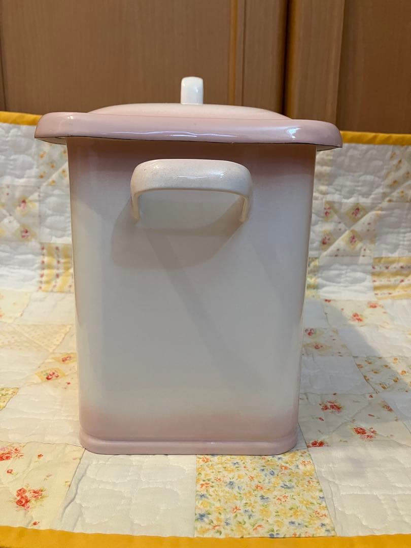 イマン　プリンセスローズ　ボックス缶　ホーロー