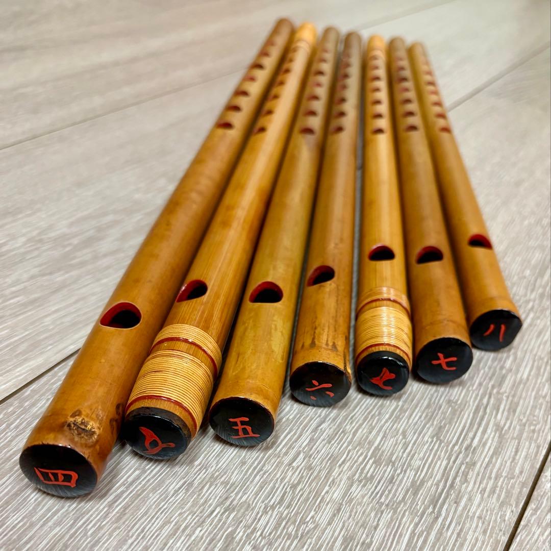 篠笛 ドレミ音階 詰め合わせ 新素材篠笛「環」～tamaki～唄用（ドレミ音階） 7穴6本調子 | 篠笛