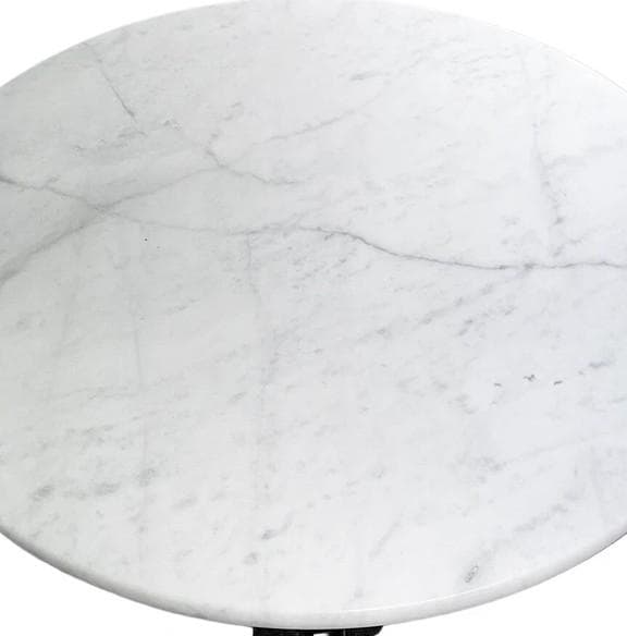 テーブル 大理石天板 白 クラシック アイアン アンティーク風 66504TL