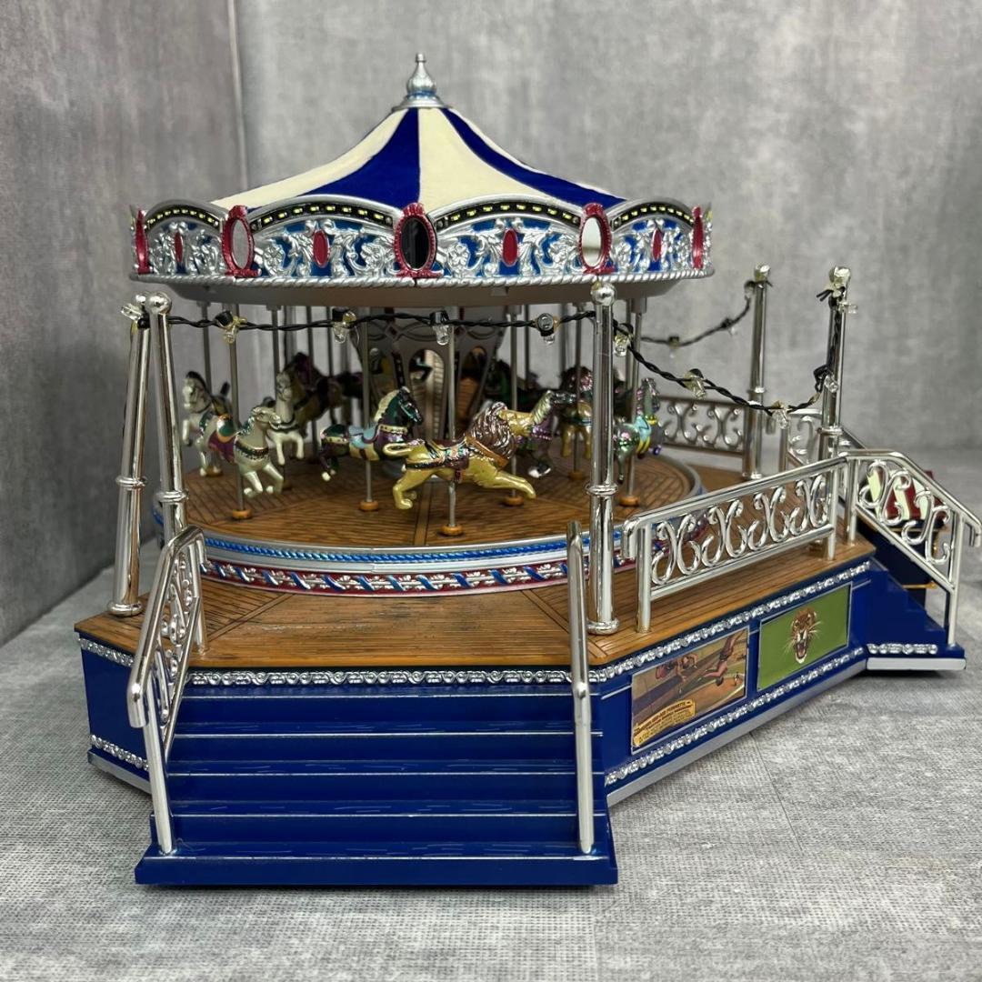 激レア ミスタークリスマス カルーセル メリーゴーランド オルゴール 50曲