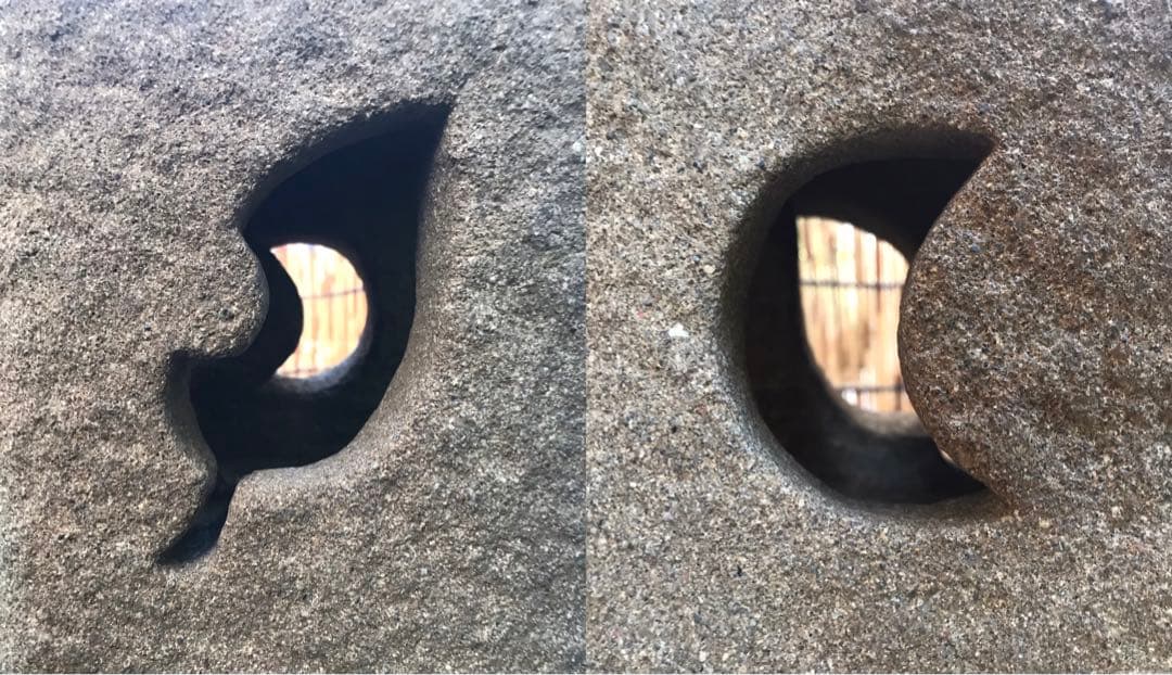 【天然自然石・道しるべ石灯篭・露地庭灯篭・茶室通路灯篭・坪庭灯篭】庭石オブジェ