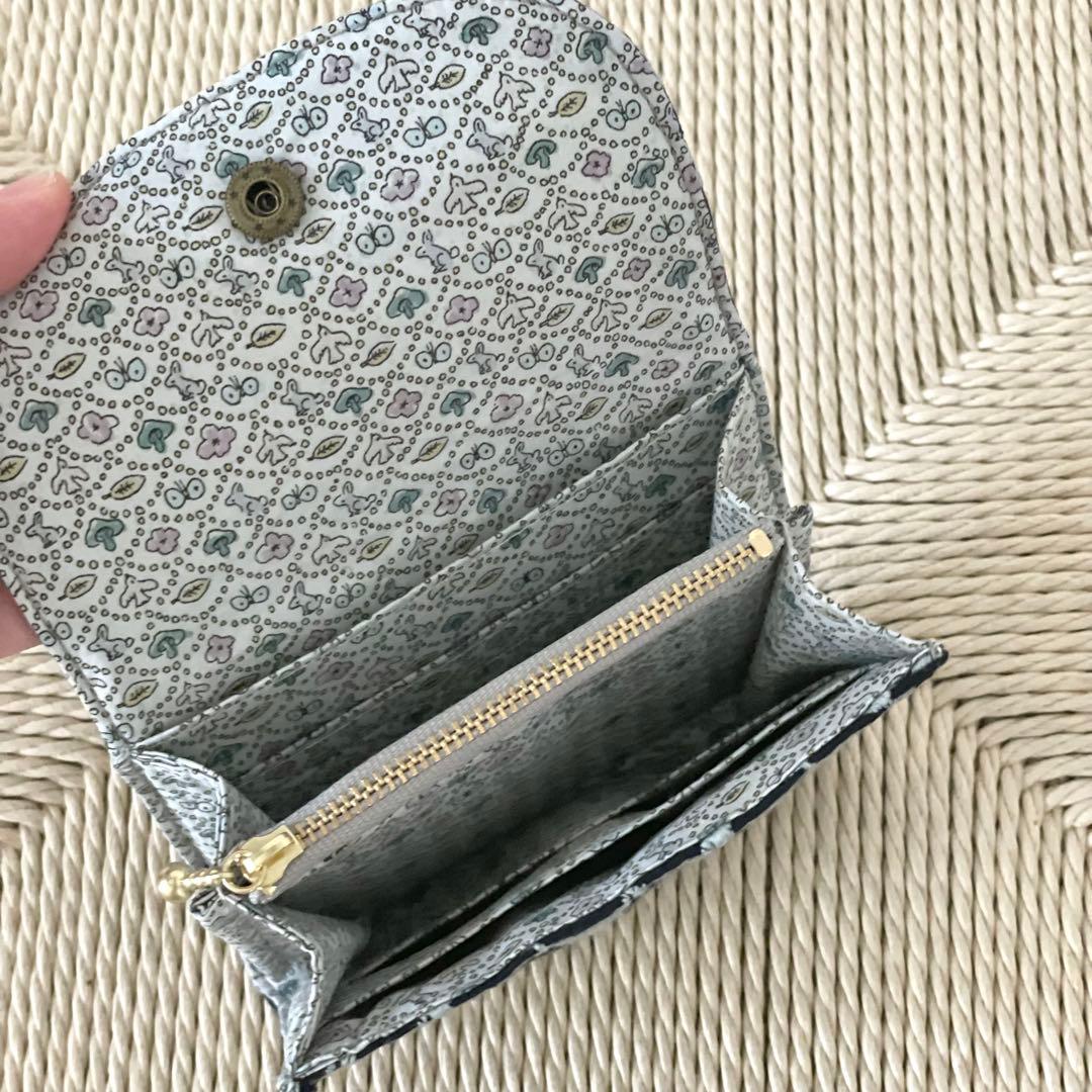 1点限り ⚮̈ミナペルホネン　celebrate コンパクトウォレットS ミニ財布