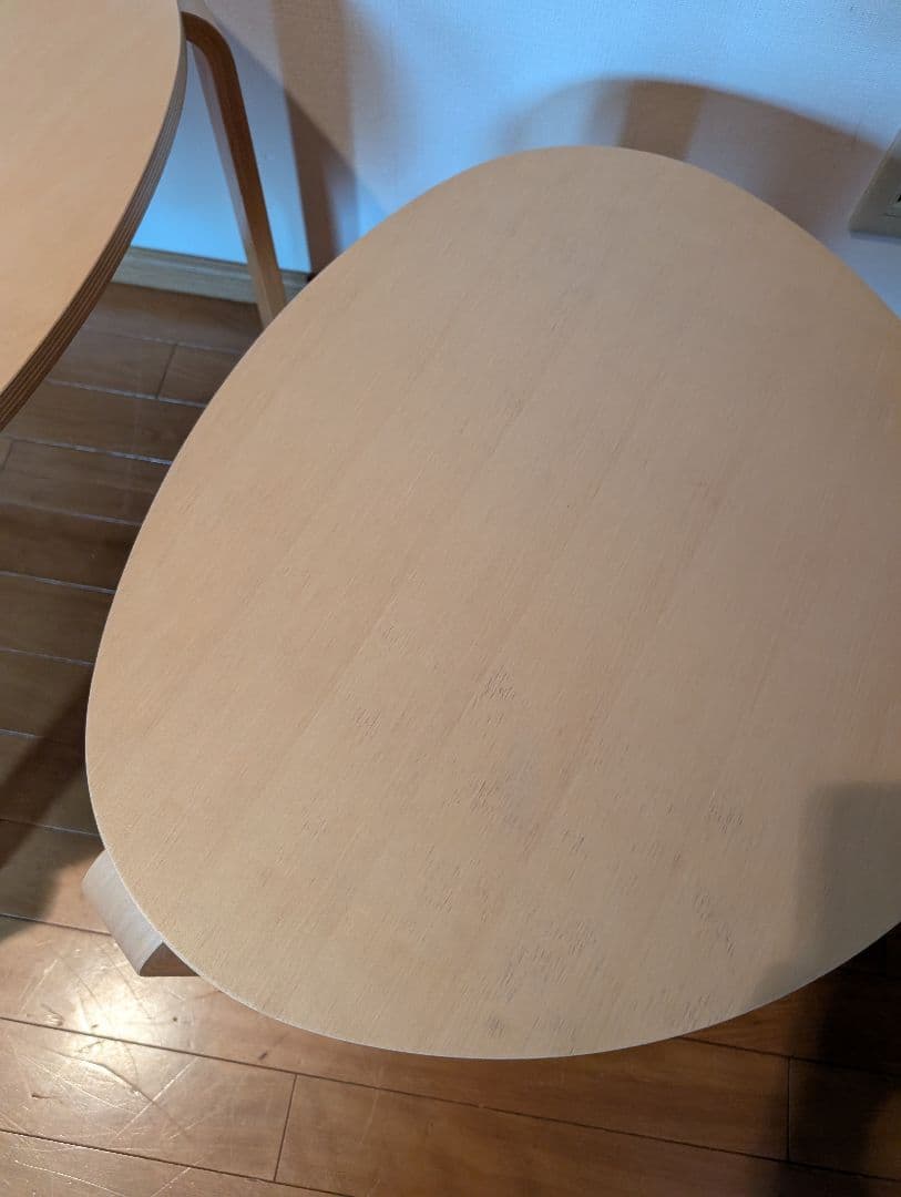 《送料込》IKEA スヴァルスタ ローテーブル ネストテーブル 収納 木製家具