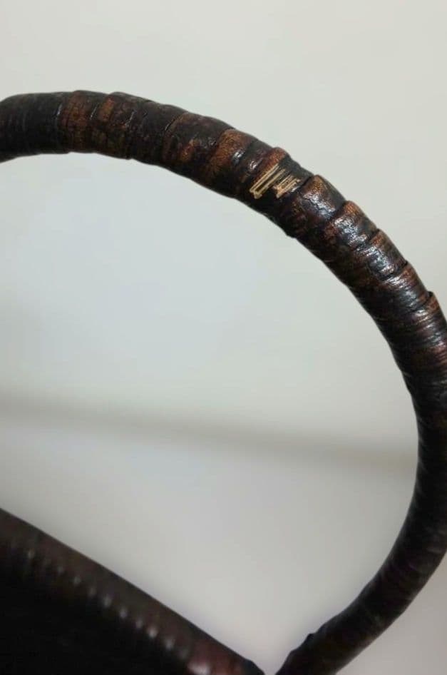 山葡萄 カゴバック 手提げ 内布なし