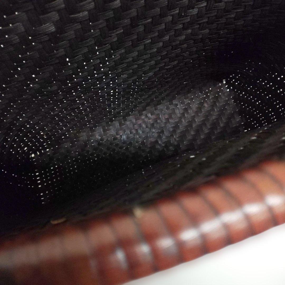 山葡萄 カゴバック 手提げ 内布なし