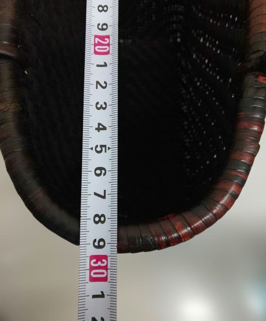 山葡萄 カゴバック 手提げ 内布なし