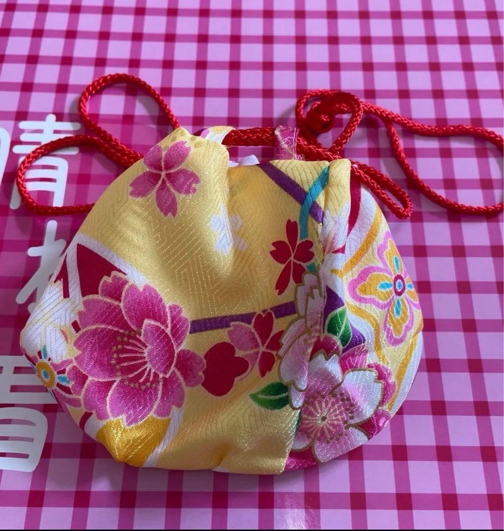 七五三 子供用着物セット 花柄