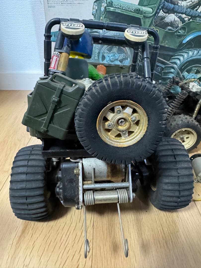 動作未確認 タミヤ 初代ワイルドウイリス M38 ワイルドウイリー - メルカリ