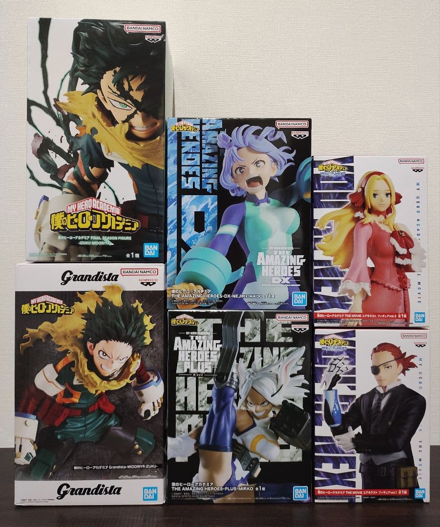 プライズフィギュア 24個 ナルト/ヒロアカ/東京リベンジャーズ/ダンダダン