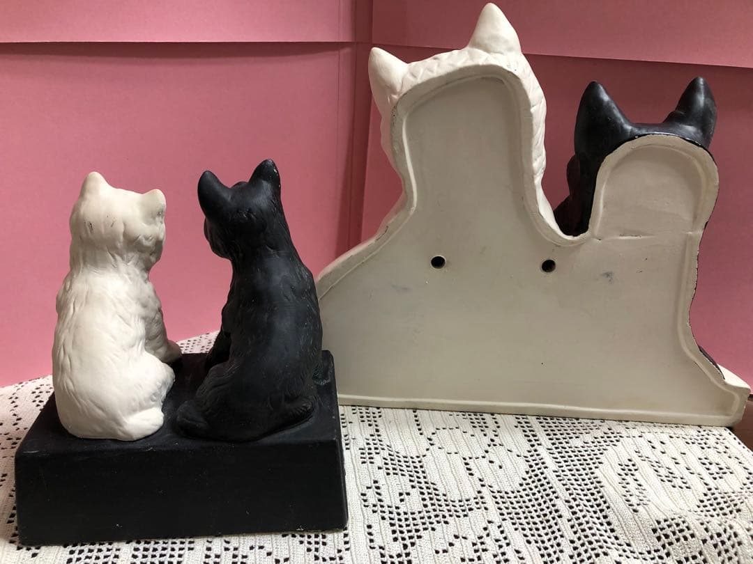 ブラックアンドホワイトスコッチウイスキーのノベルティ、店頭ディスプレイ