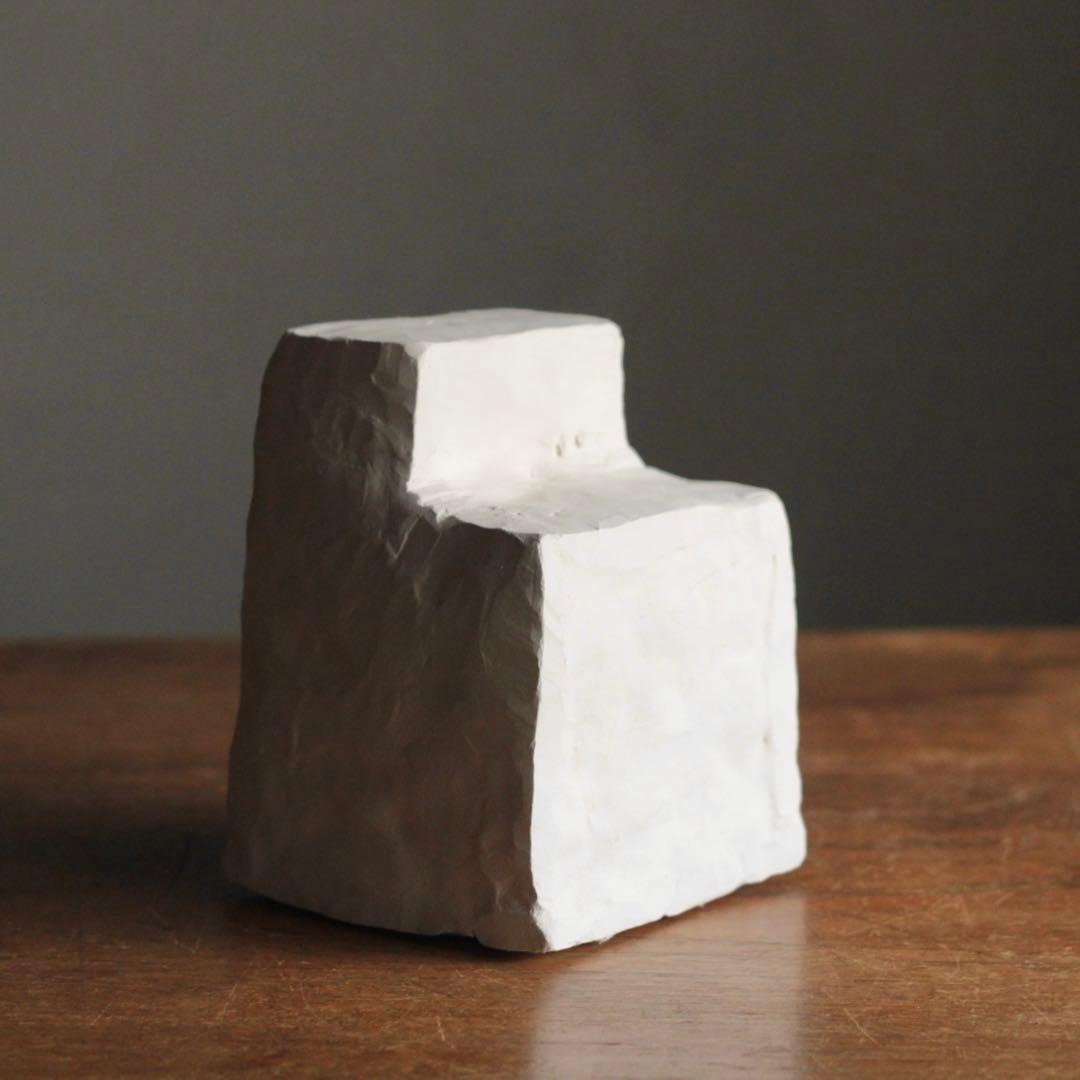 石塑粘土 立体作品 「家」 sculpture 現代美術