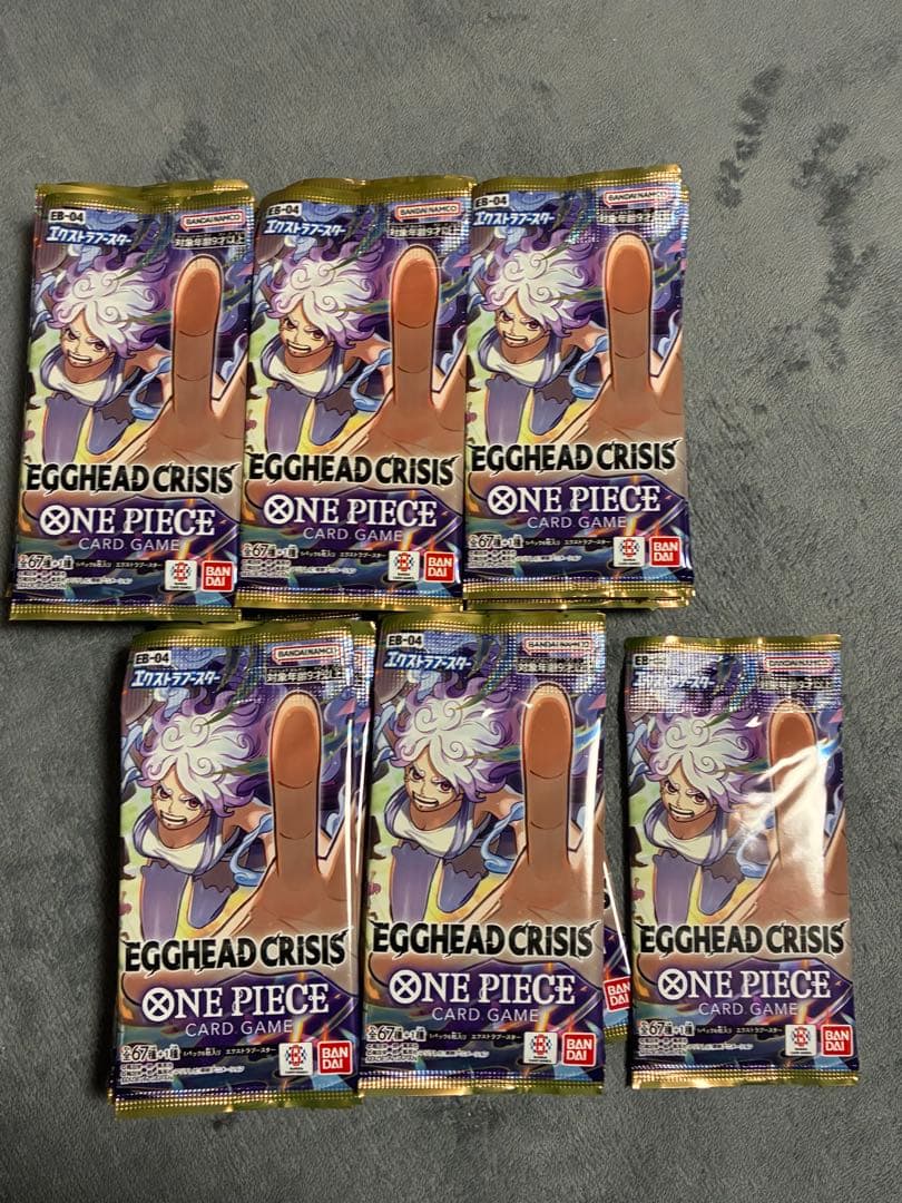 EGGHEAD CRISIS ONE PIECE サーチ済み 53パック - メルカリ