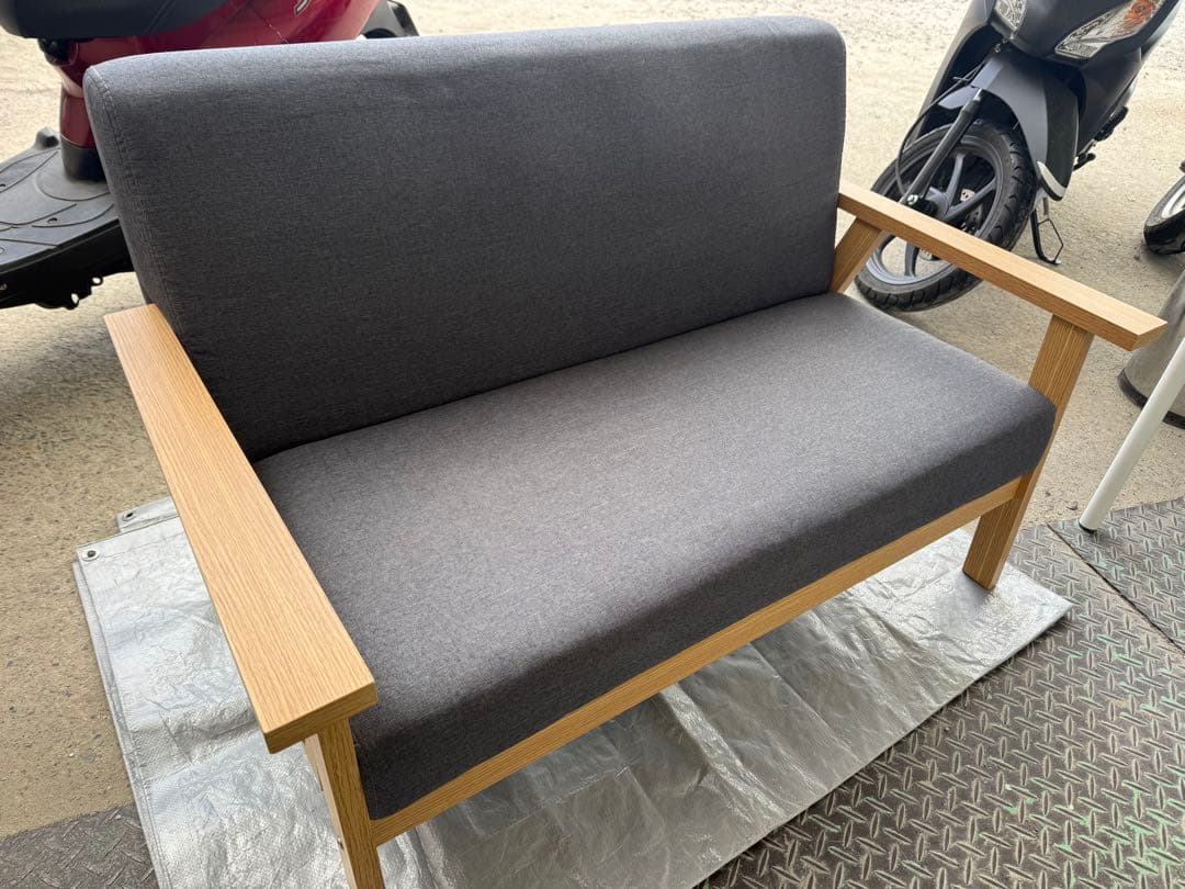 ニトリ コンパクトソファ KP511 GY