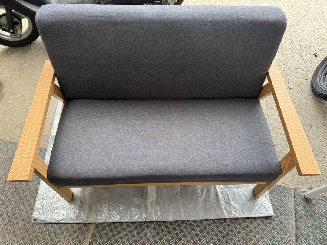 ニトリ コンパクトソファ KP511 GY