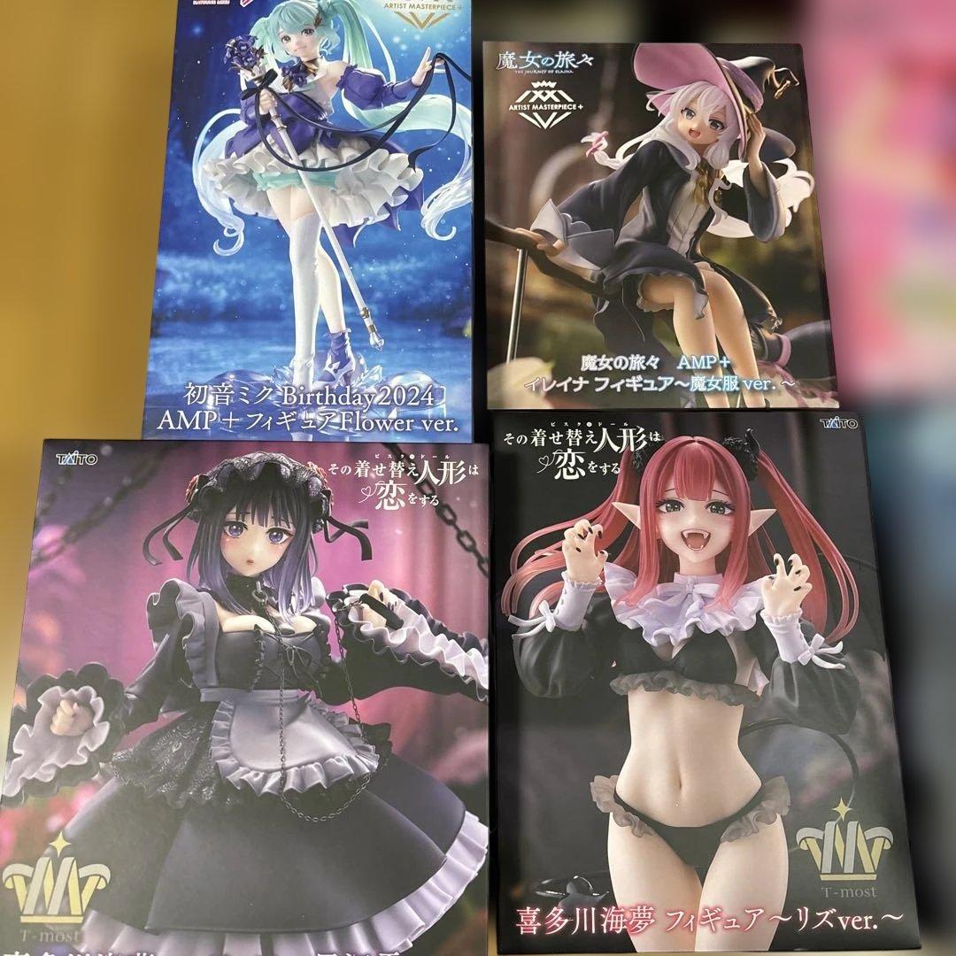AMP + T-most フィギュア8点セット