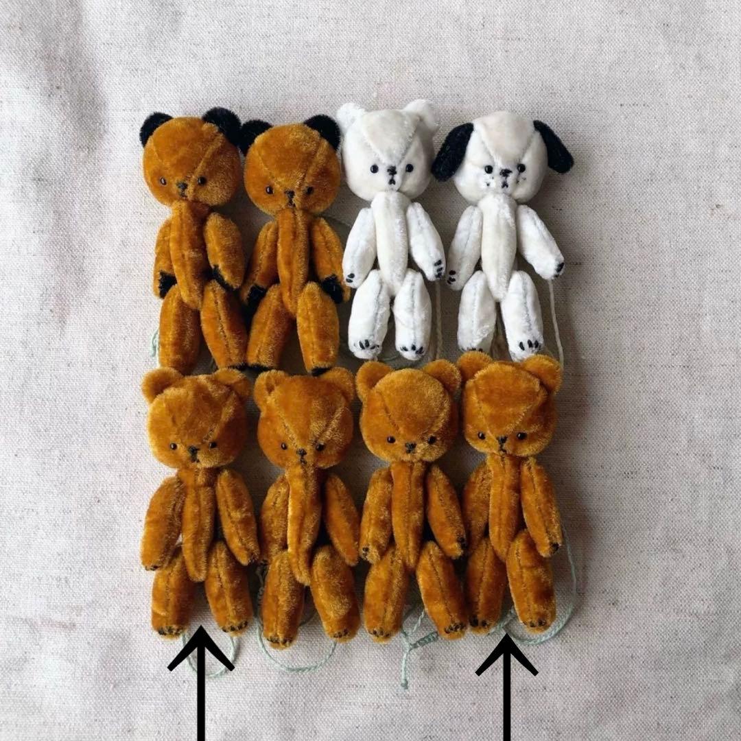 愛おしいミニテディベア アーティストベア ミニチュア ぬいぐるみ 海外作家様