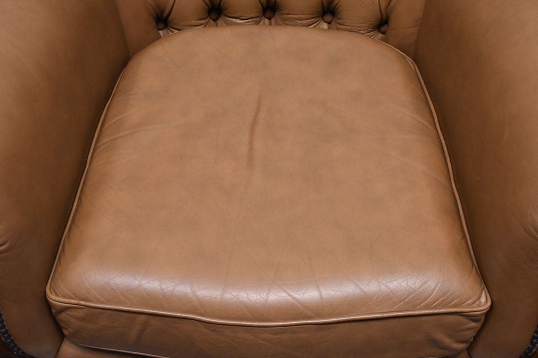 EGK44 イタリア製 猫脚 彫刻 1人掛けソファ ロココ様式 シングルソファ