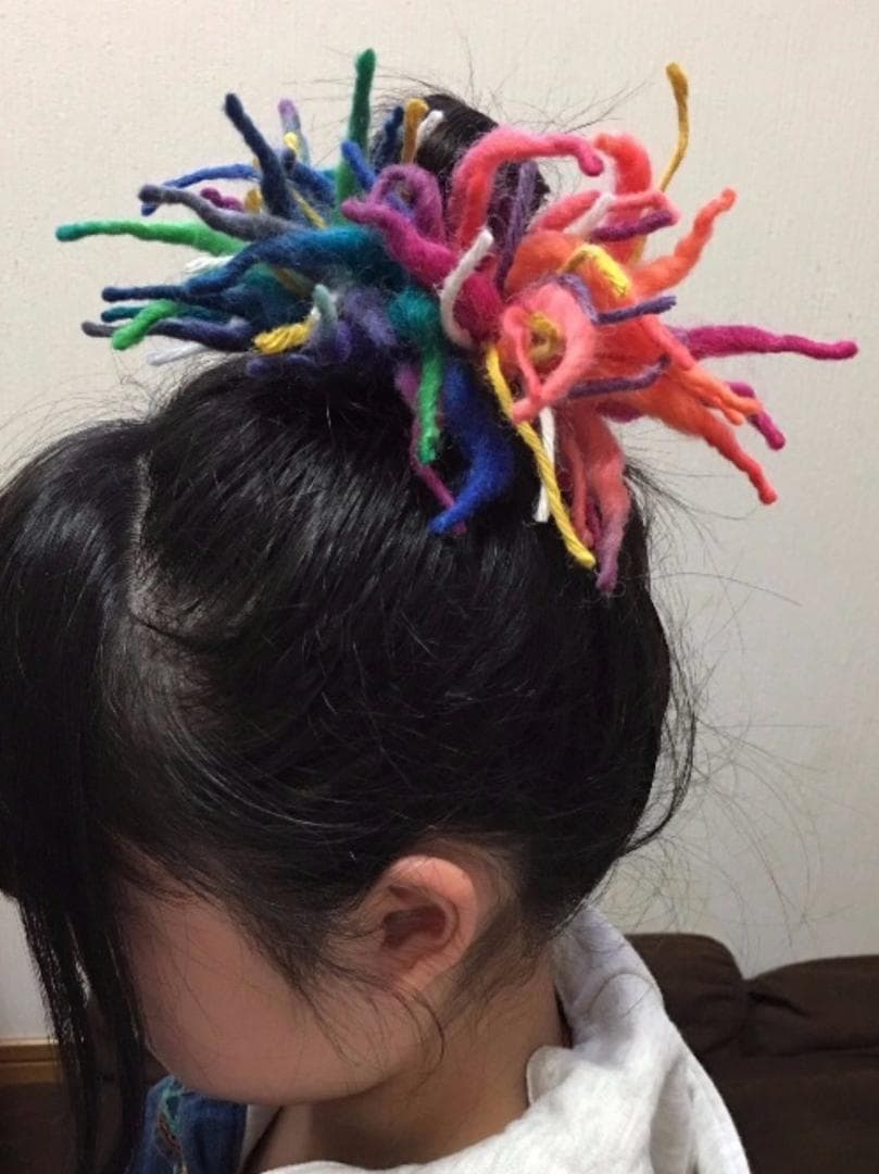 エスニック 花火ヘアゴム 2 チチカカなどとあわせて☆