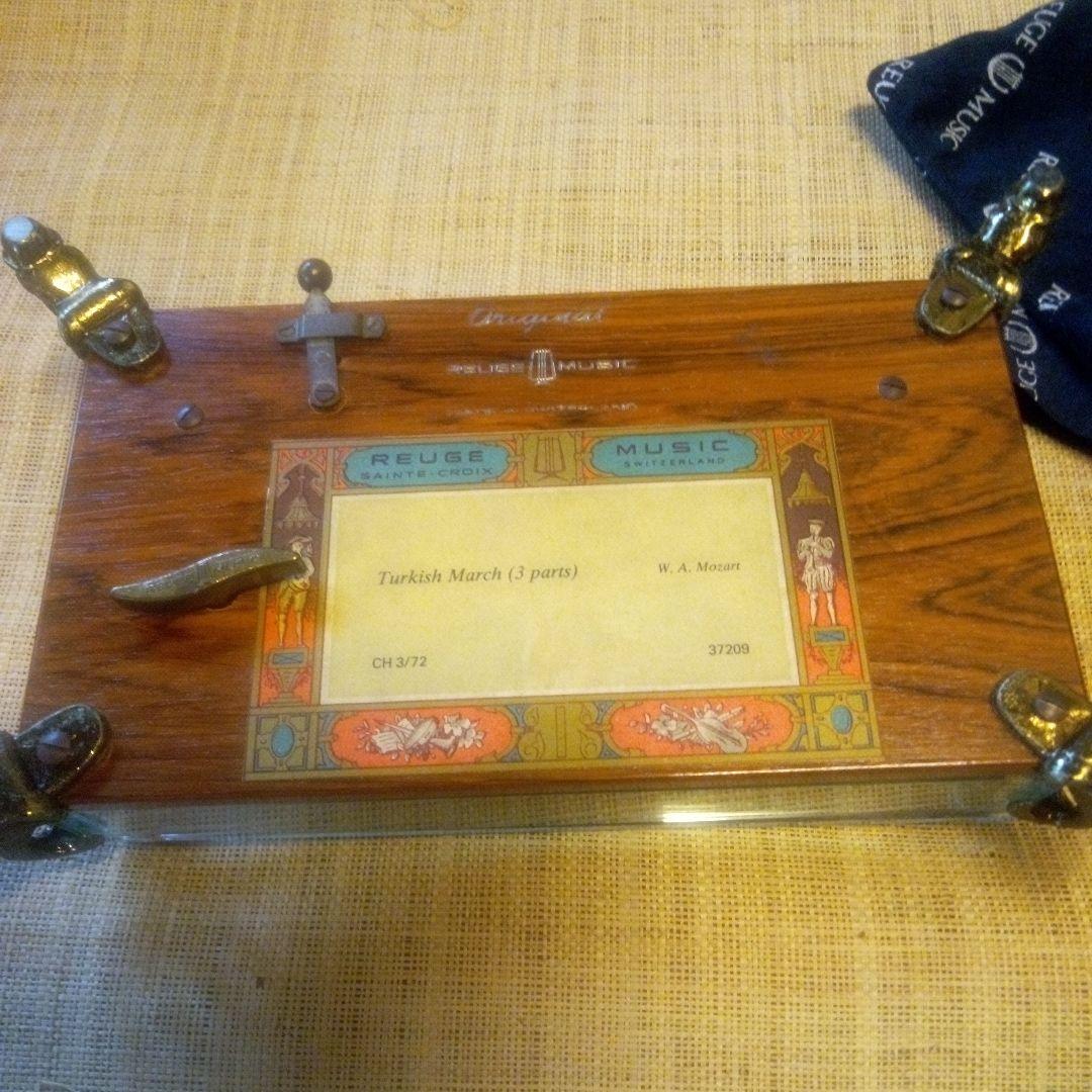 高級72弁オルゴール　リュージュ　トルコ行進曲　モーツァルト