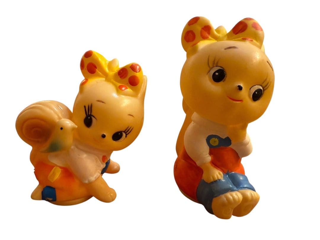 安田信託銀行 ノベルティ ぽっこちゃん ソフビ貯金箱 4体セット