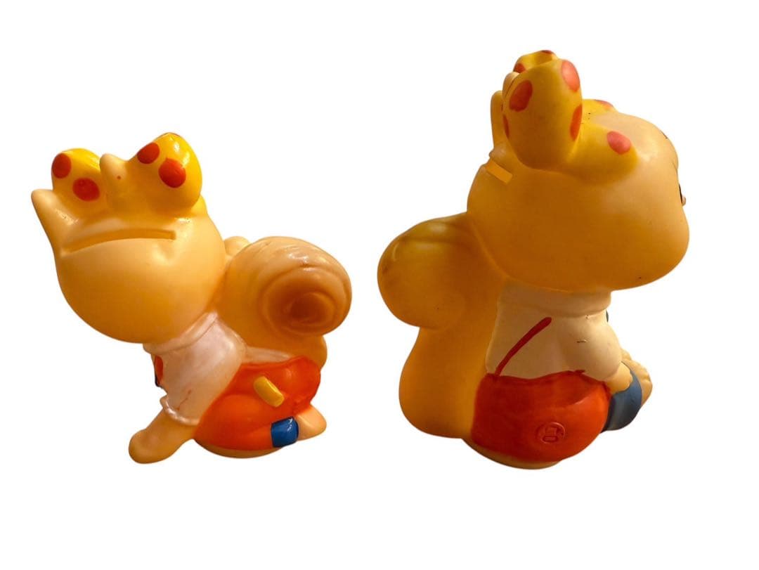 安田信託銀行 ノベルティ ぽっこちゃん ソフビ貯金箱 4体セット