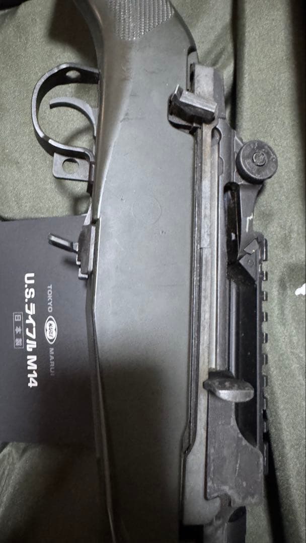 東京マルイ 電動ガン M14 O.D.ストック　マウントベース付き