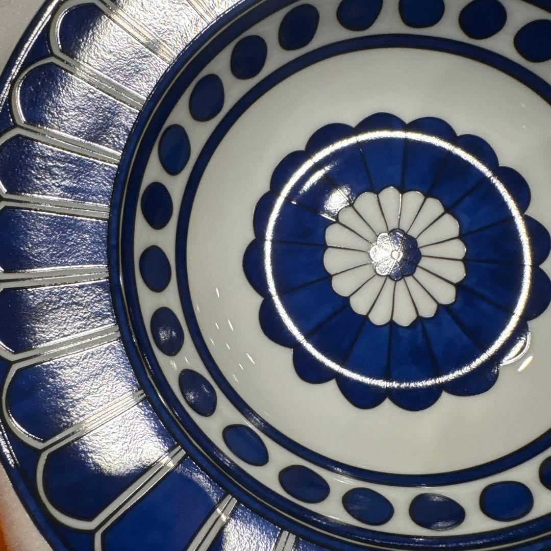 HERMES ブルーダイユール　パスタプレート