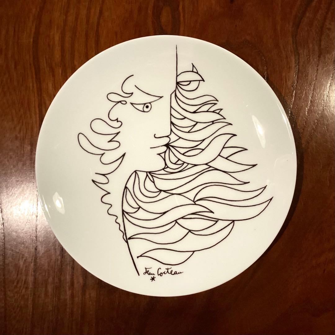 リモージュ　ジャンコクトー　Jean Cocteau 絵皿