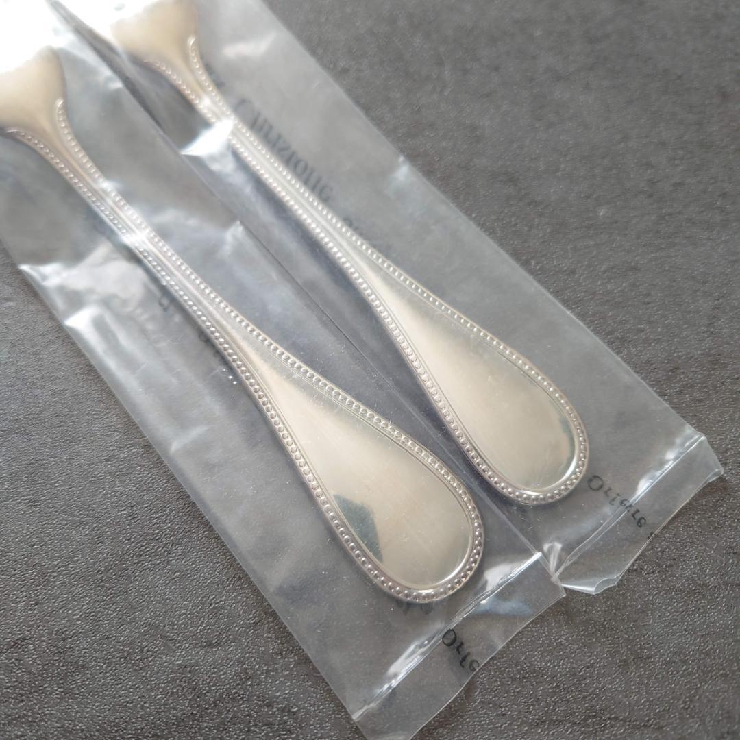 クリストフル パール ケーキフォーク 未開封 2点