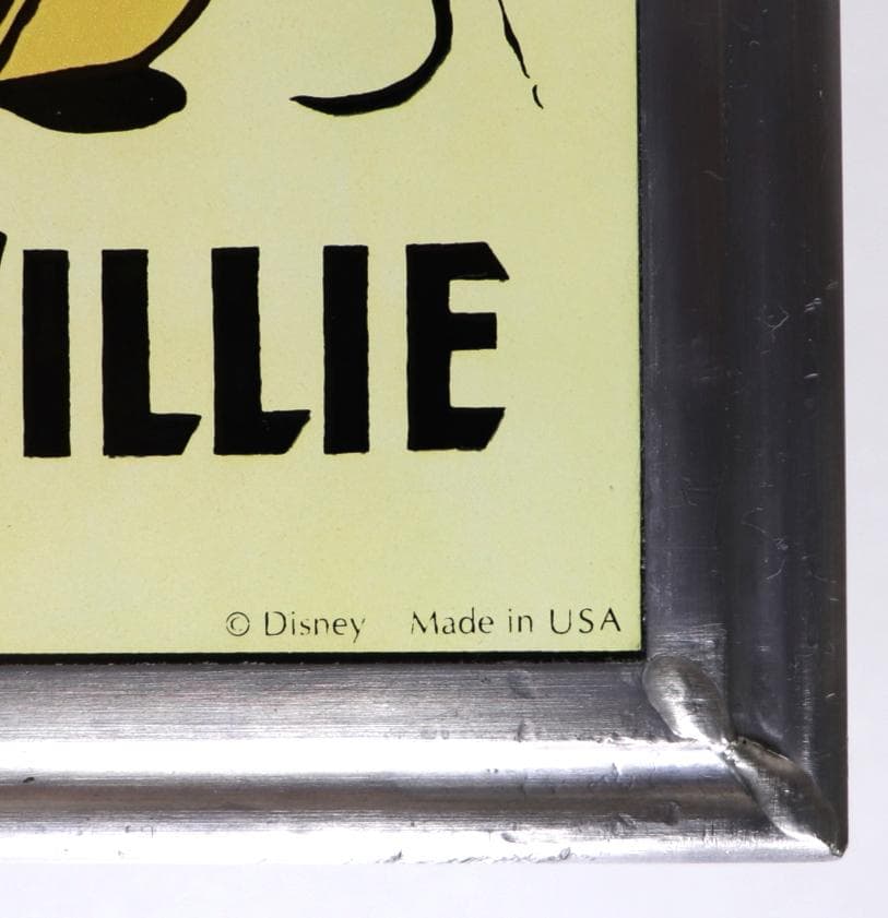 蒸気船ウィリー 70周年記念 ディズニー公式 ヴィンテージ ステンド