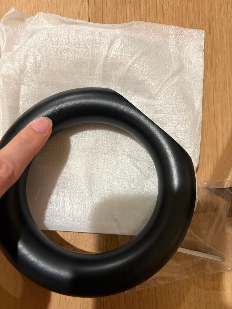 未使用HAY ジムフック ブラック M 直径12.4 cm