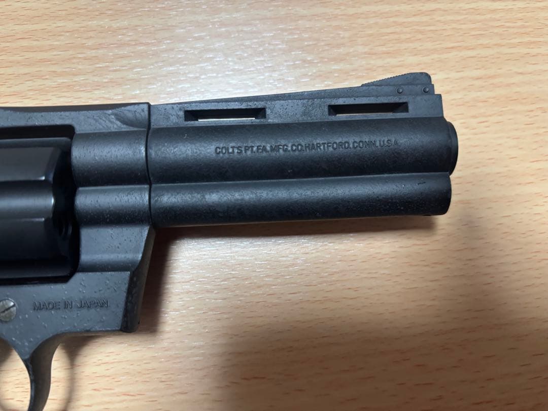 東京マルイ コルト パイソン ガスリボルバー .357マグナム 4インチ