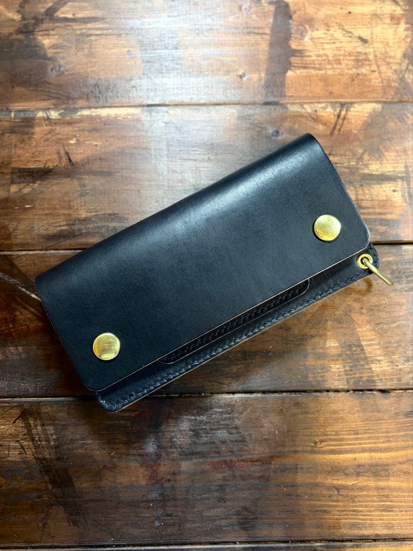 トラッカーウォレット TW-01 茶芯 ヌメ 手染め - メルカリ